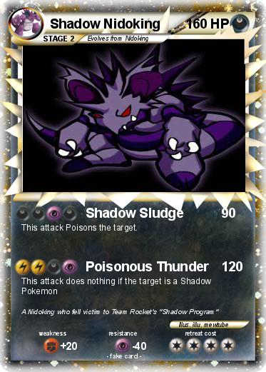 Pokemon Shadow Nidoking