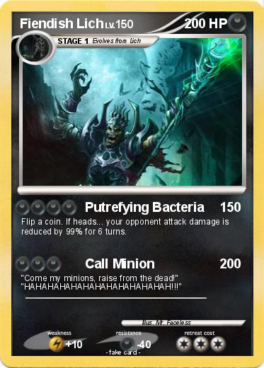 Pokemon Fiendish Lich