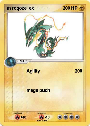Pokemon m roqoze  ex