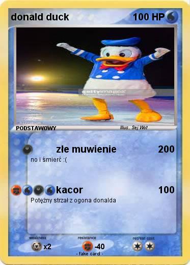Pokemon donald duck