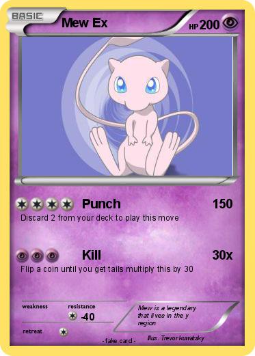 Pokemon Mew Ex