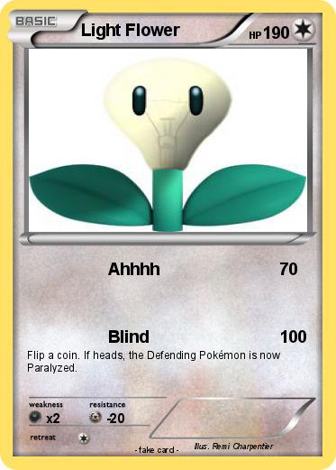 Pokemon Light Flower