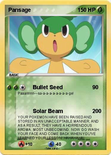 Pokemon Pansage