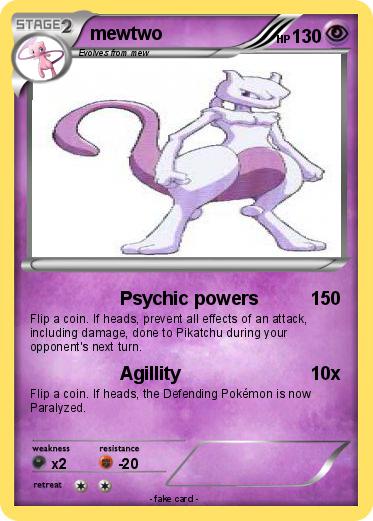 Pokemon mewtwo