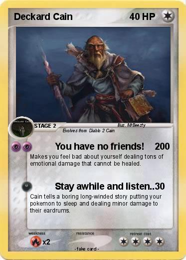 Pokemon Deckard Cain
