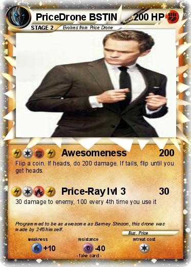 Pokemon PriceDrone BSTIN