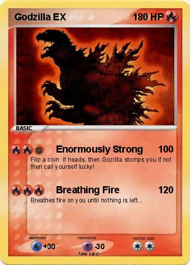 Pokemon Godzilla EX