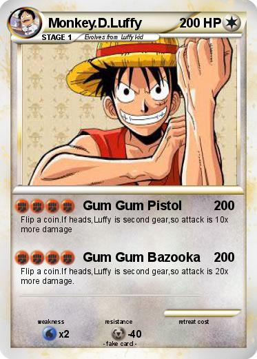Pokemon Monkey.D.Luffy