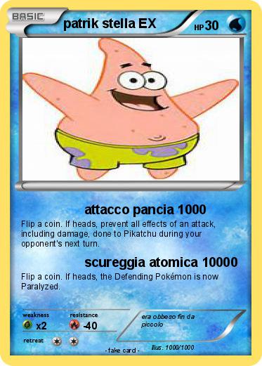 Pokemon patrik stella EX