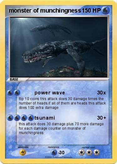 Pokemon monster of munchingness