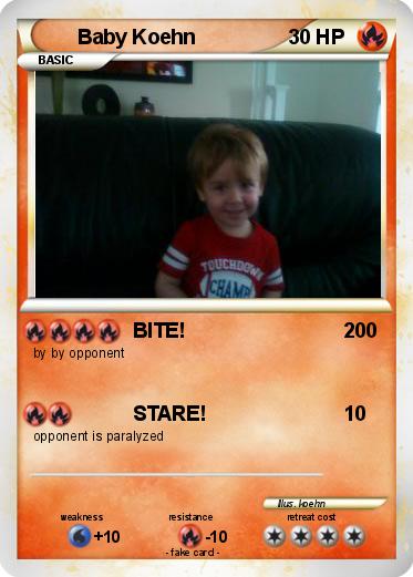 Pokemon Baby Koehn
