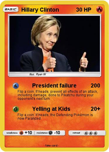 Pokemon Hillary Clinton