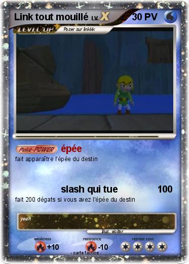 Pokemon Link tout mouillé
