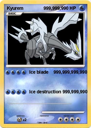 Pokemon Kyurem                999,999,9