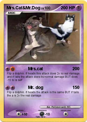 Pokemon Mrs.Cat&Mr.Dog