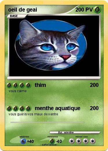 Pokemon oeil de geai