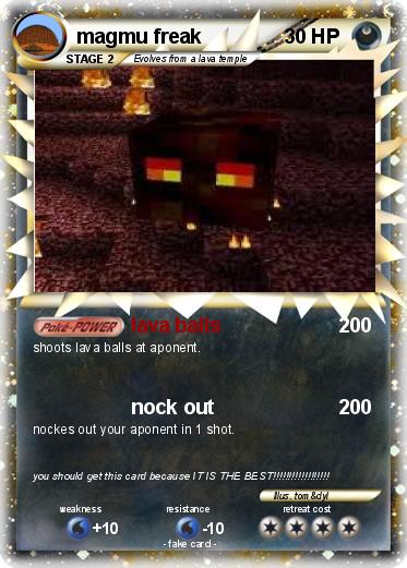 Pokemon magmu freak
