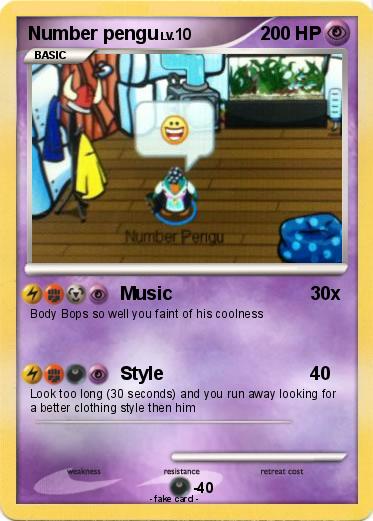 Pokemon Number pengu