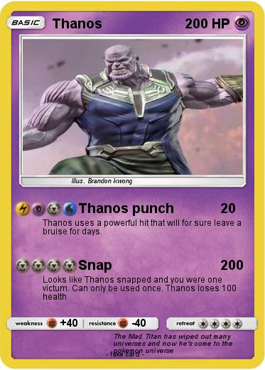 Pokemon Thanos