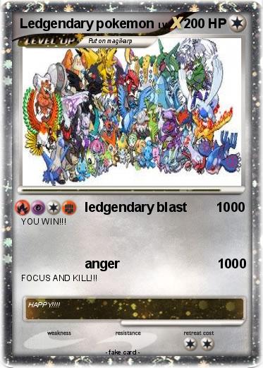 Pokemon Ledgendary pokemon
