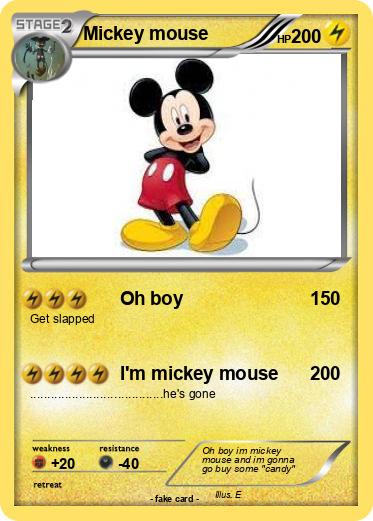 Pokemon Mickey mouse