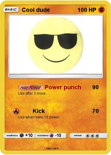 Pokemon Cool dude