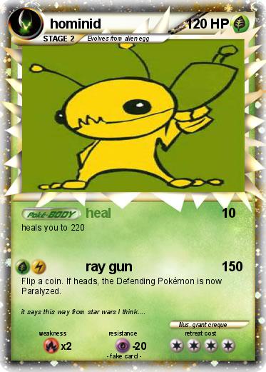 Pokemon hominid