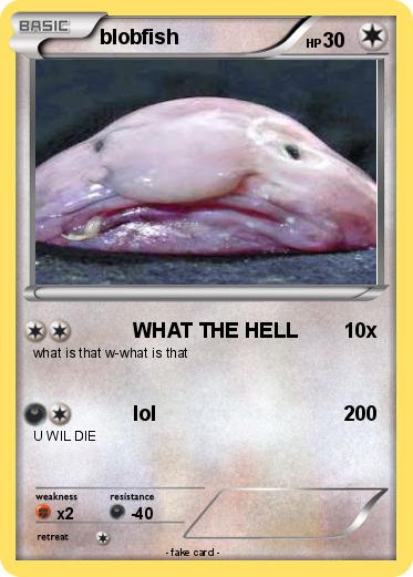 Pokemon blobfish