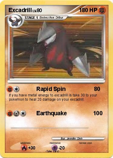 Pokemon Excadrill