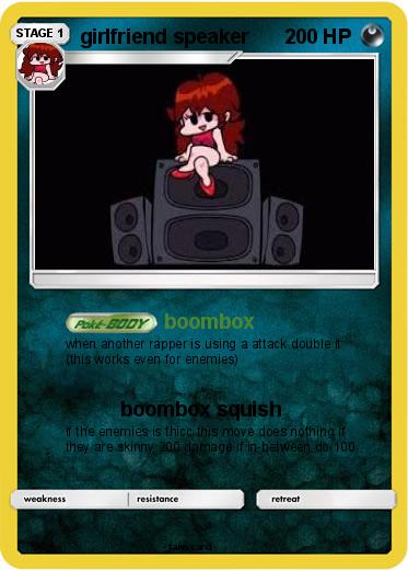 Pokemon girlfriend speaker