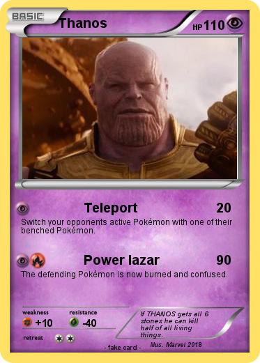 Pokemon Thanos