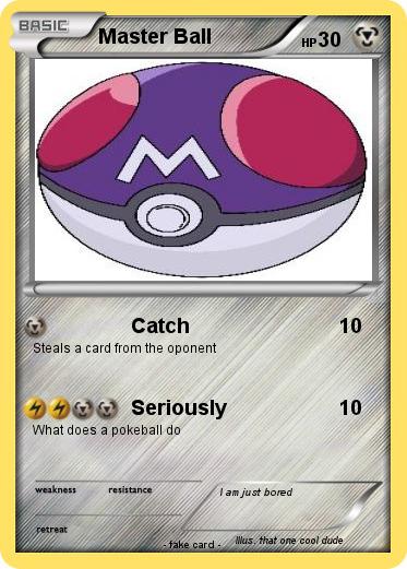 Pokemon Master Ball