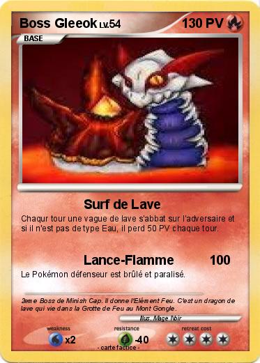 Pokemon Boss Gleeok