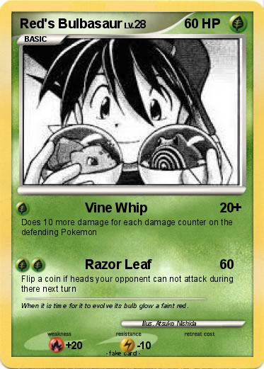 Pokemon Red's Bulbasaur