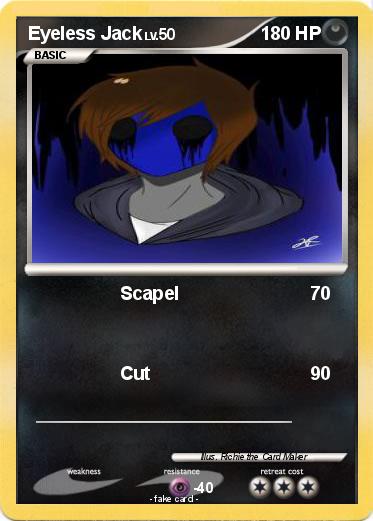 Pokemon Eyeless Jack