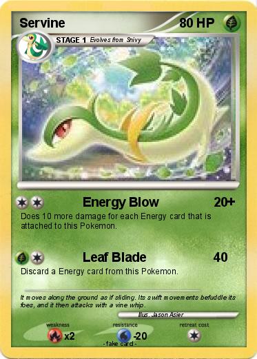 Pokemon Servine