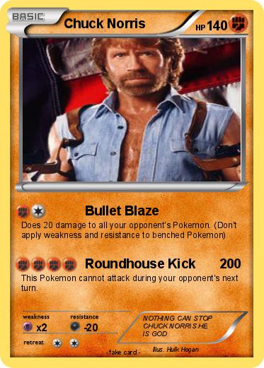 Pokemon Chuck Norris