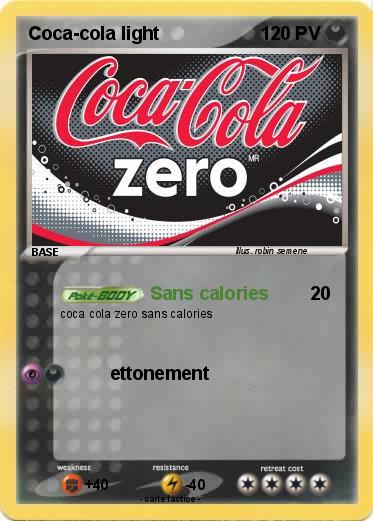 Pokemon Coca-cola light