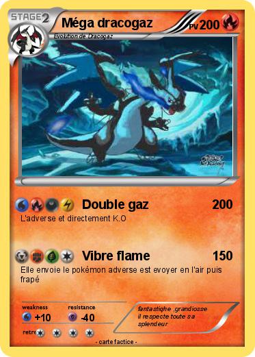 Pokemon Méga dracogaz
