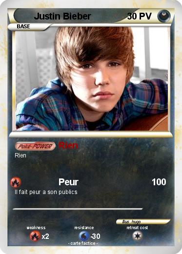 Pokemon Justin Bieber