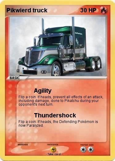 Pokemon Pikwierd truck