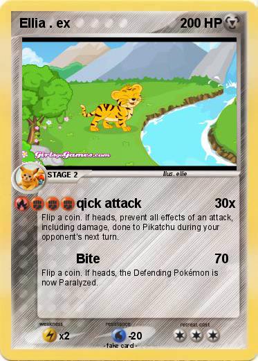Pokemon Ellia . ex