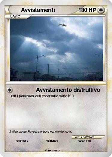 Pokemon Avvistamenti