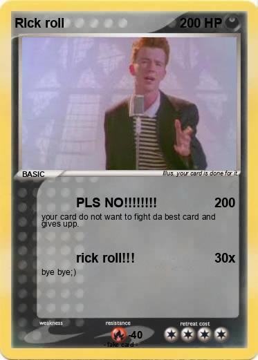 Pokemon RIck roll