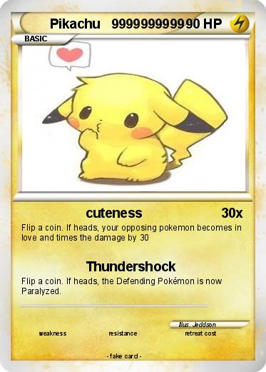 Pokemon Pikachu   9999999999