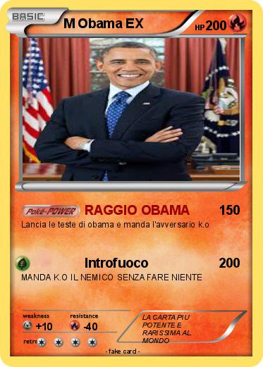 Pokemon M Obama EX