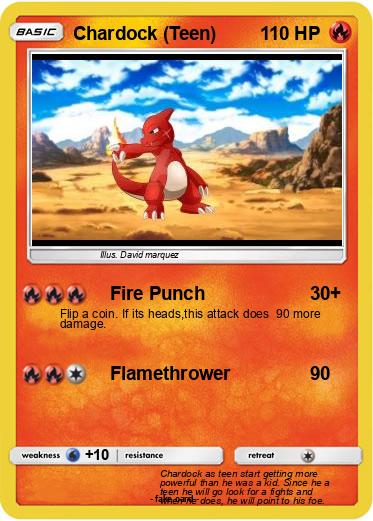 Pokemon Chardock (Teen)