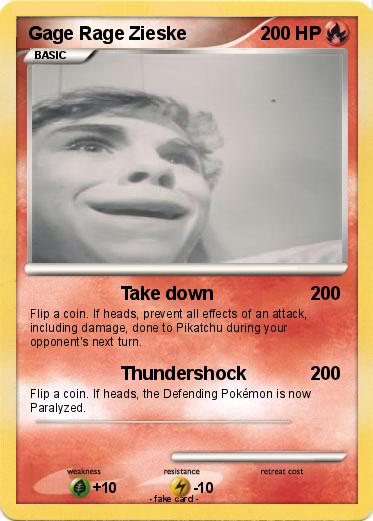 Pokemon Gage Rage Zieske