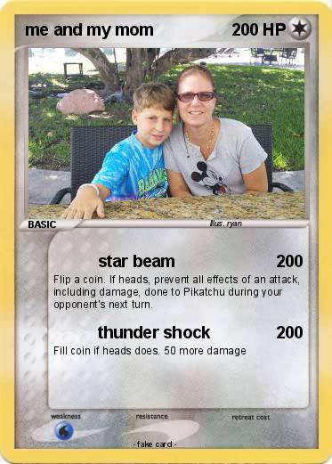 Pokemon me and my mom