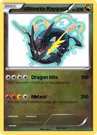 Pokemon Ultimente Rayquaza